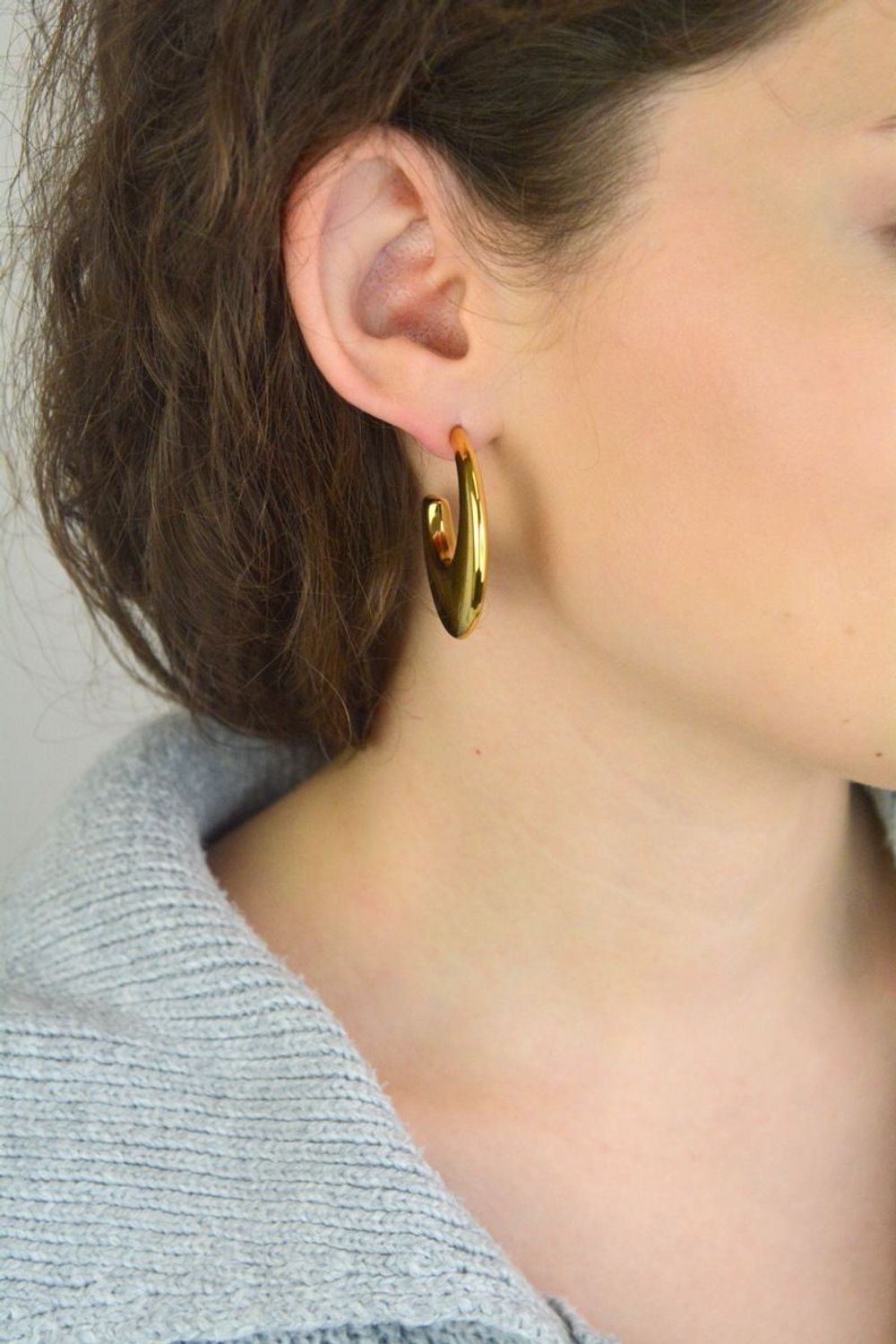 Kolczyki damskie Nomination Italy Ecclettica złote stal szlachetna 134319 012.jpg